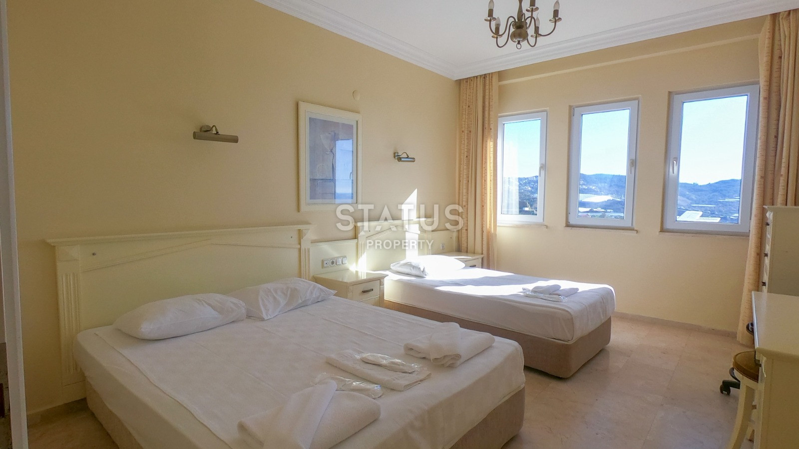 Two-level townhouse in a quiet area of Kargicak in a luxury complex, 130 sq.m. фото 12