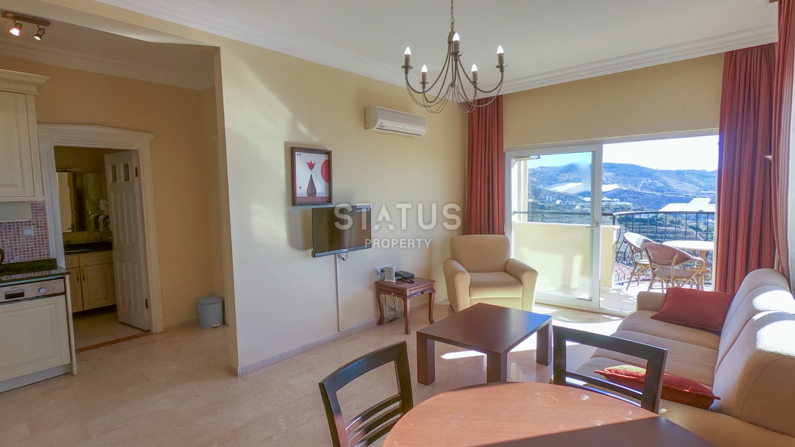 Two-level townhouse in a quiet area of Kargicak in a luxury complex, 130 sq.m. фото 17