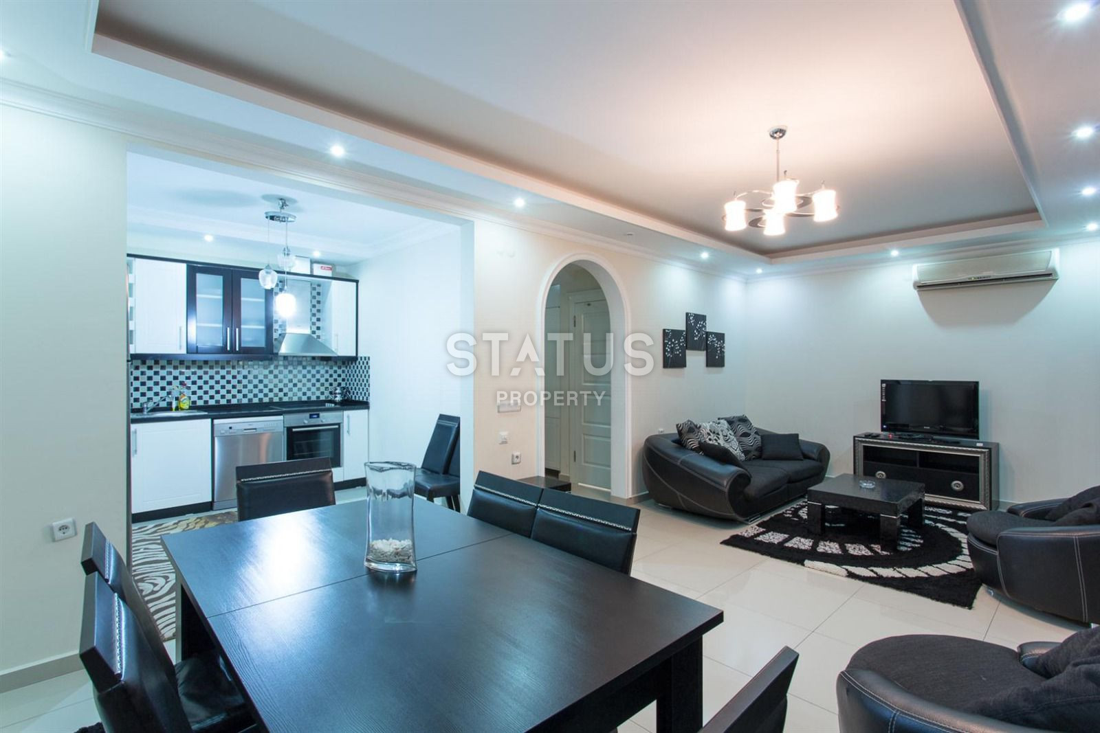 Penthouse 3+1 with furniture on Cleopatra! Sea view! 190 m2 фото 3