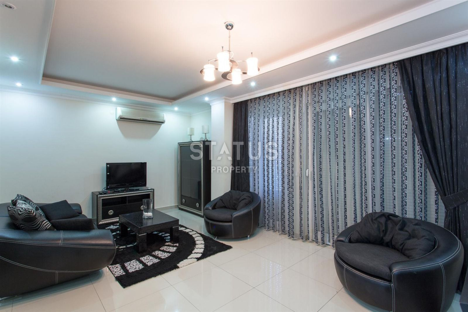 Penthouse 3+1 with furniture on Cleopatra! Sea view! 190 m2 фото 4