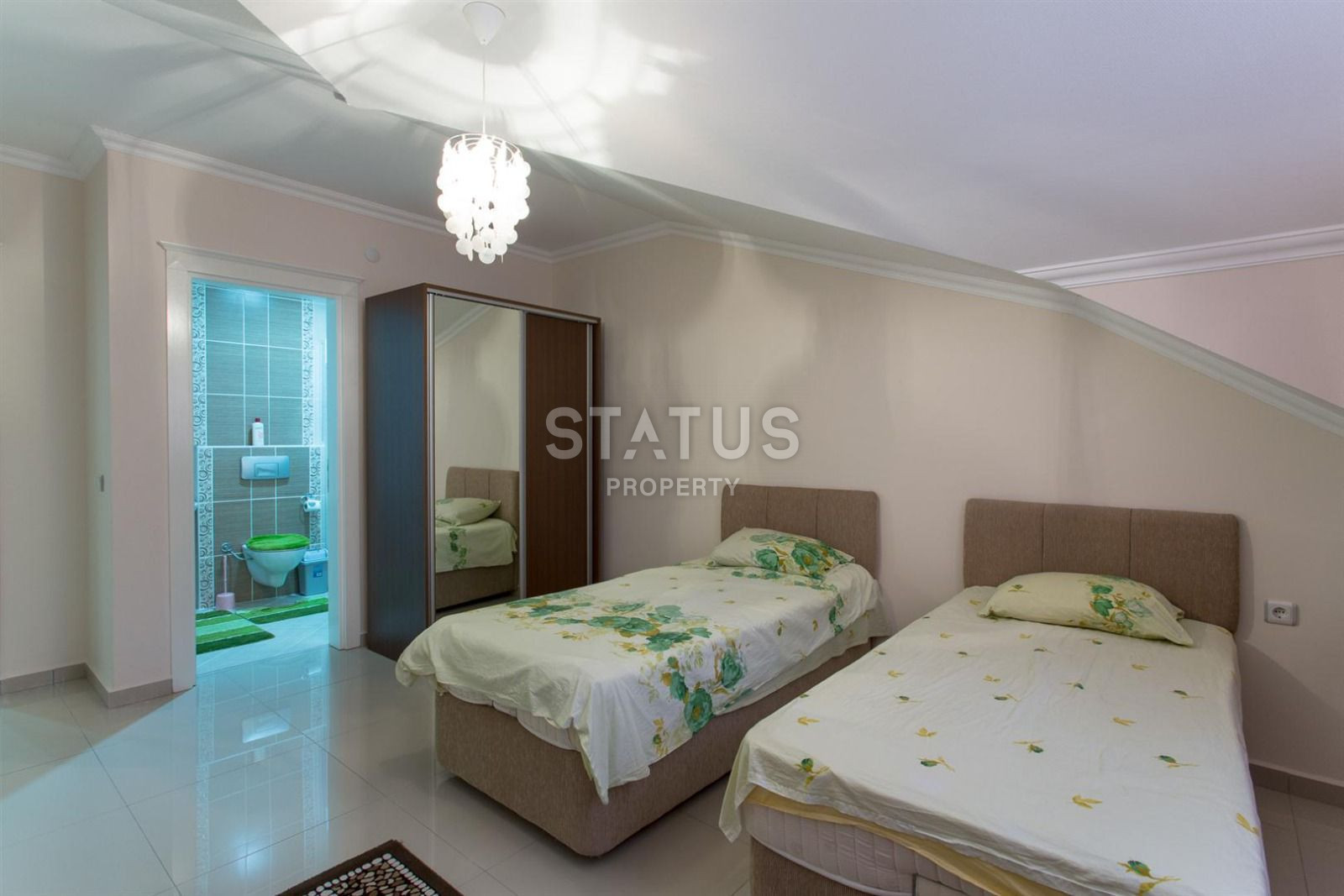 Penthouse 3+1 with furniture on Cleopatra! Sea view! 190 m2 фото 8