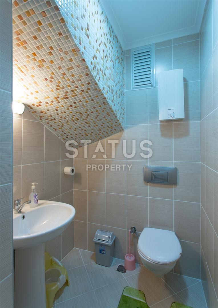 Penthouse 3+1 with furniture on Cleopatra! Sea view! 190 m2 фото 16