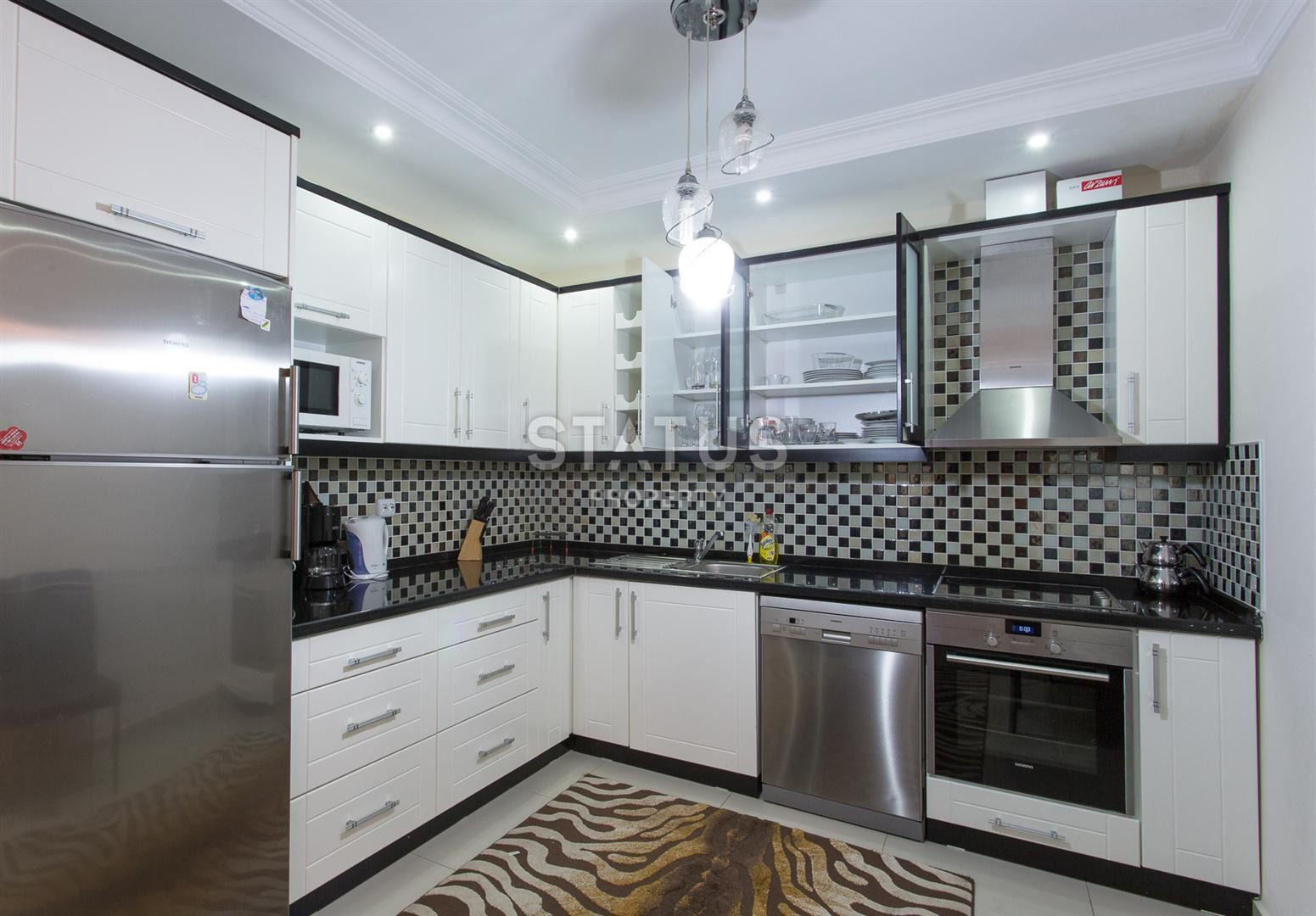 Penthouse 3+1 with furniture on Cleopatra! Sea view! 190 m2 фото 18