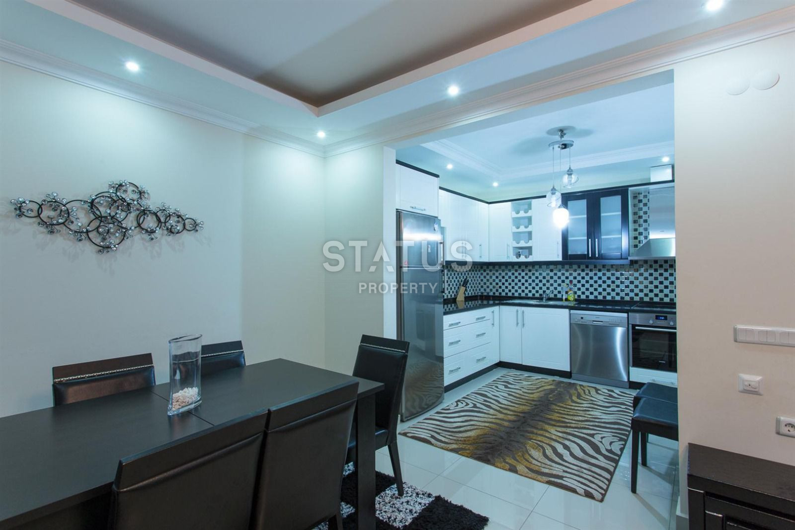 Penthouse 3+1 with furniture on Cleopatra! Sea view! 190 m2 фото 20