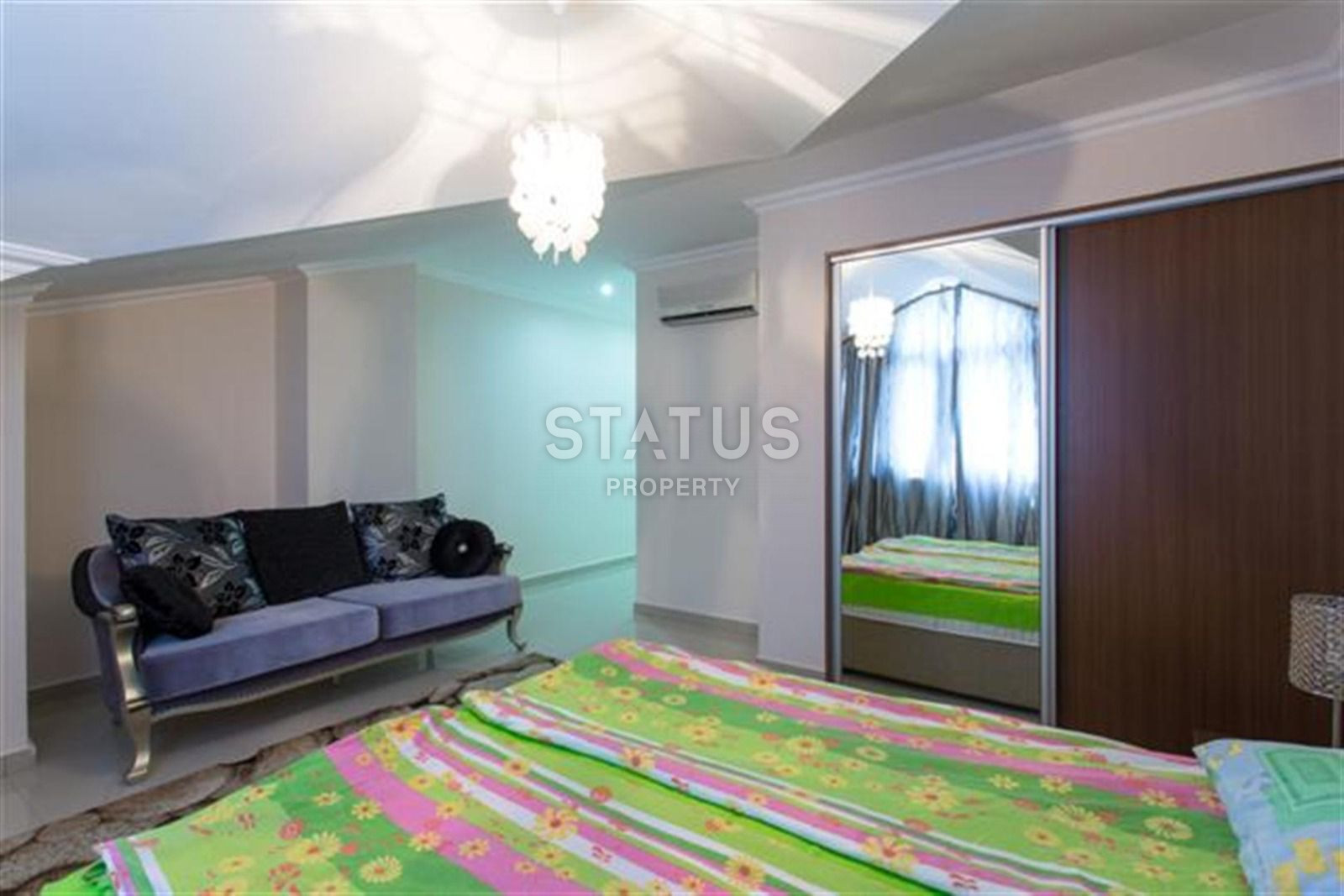 Penthouse 3+1 with furniture on Cleopatra! Sea view! 190 m2 фото 23