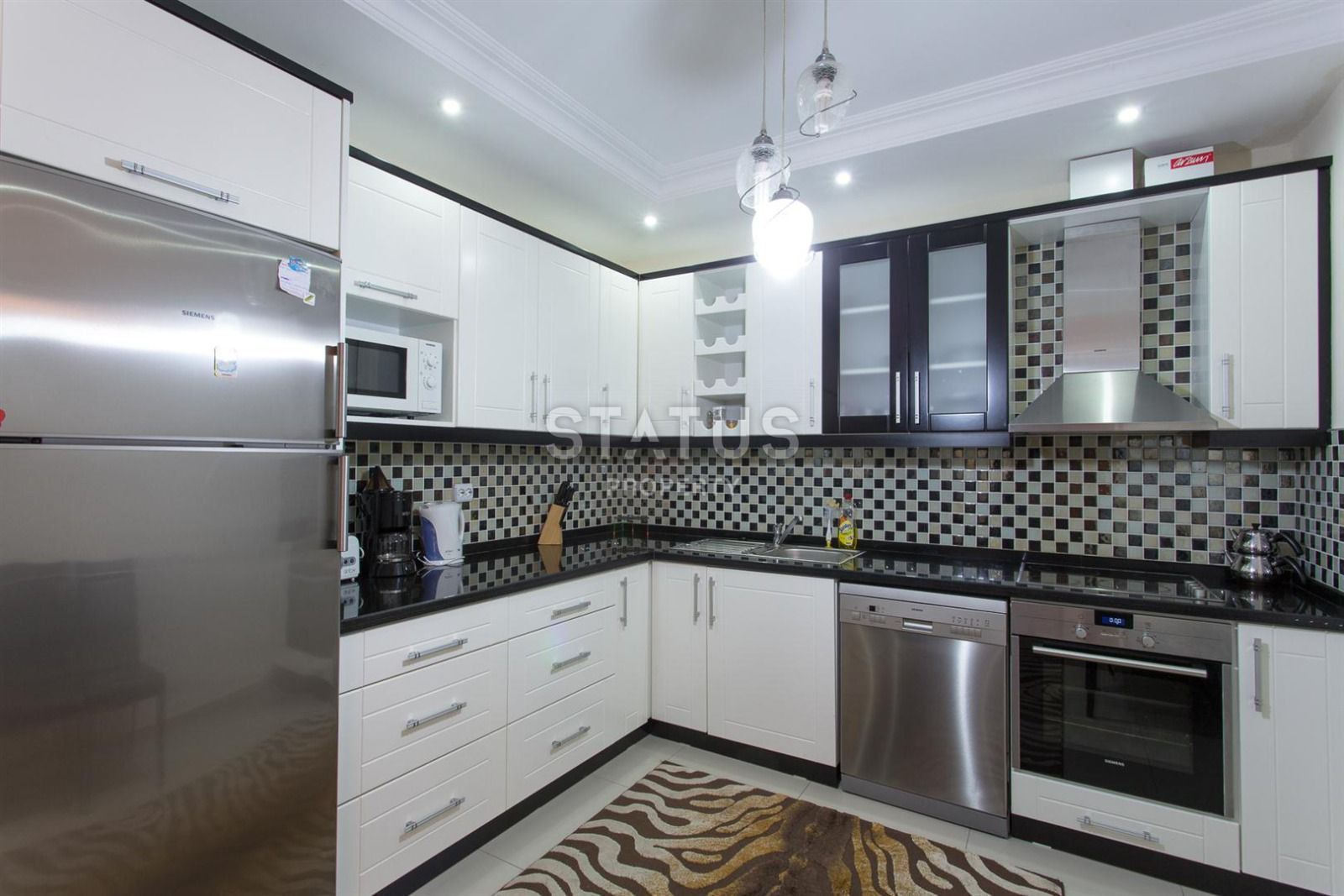 Penthouse 3+1 with furniture on Cleopatra! Sea view! 190 m2 фото 25