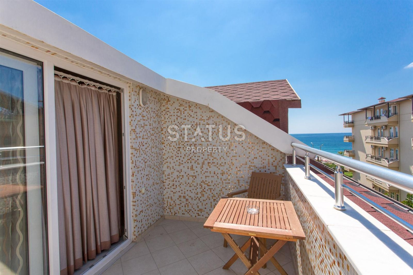 Penthouse 3+1 with furniture on Cleopatra! Sea view! 190 m2 фото 30