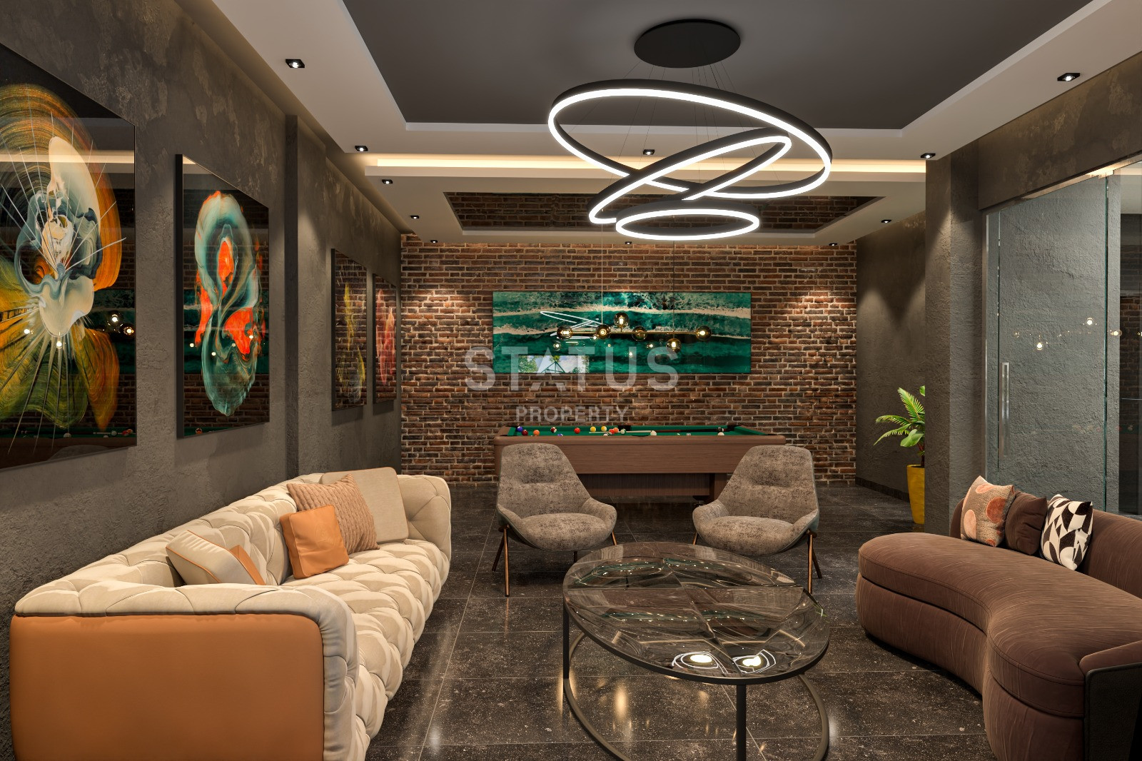 Последняя двухуровневая квартира 1+1 в бутик комплексе в 800 метрах от моря в Авсалларе, 120м.кв фото 7