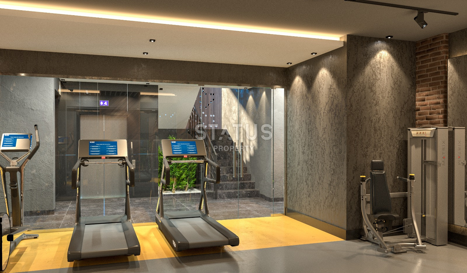 Последняя двухуровневая квартира 1+1 в бутик комплексе в 800 метрах от моря в Авсалларе, 120м.кв фото 8