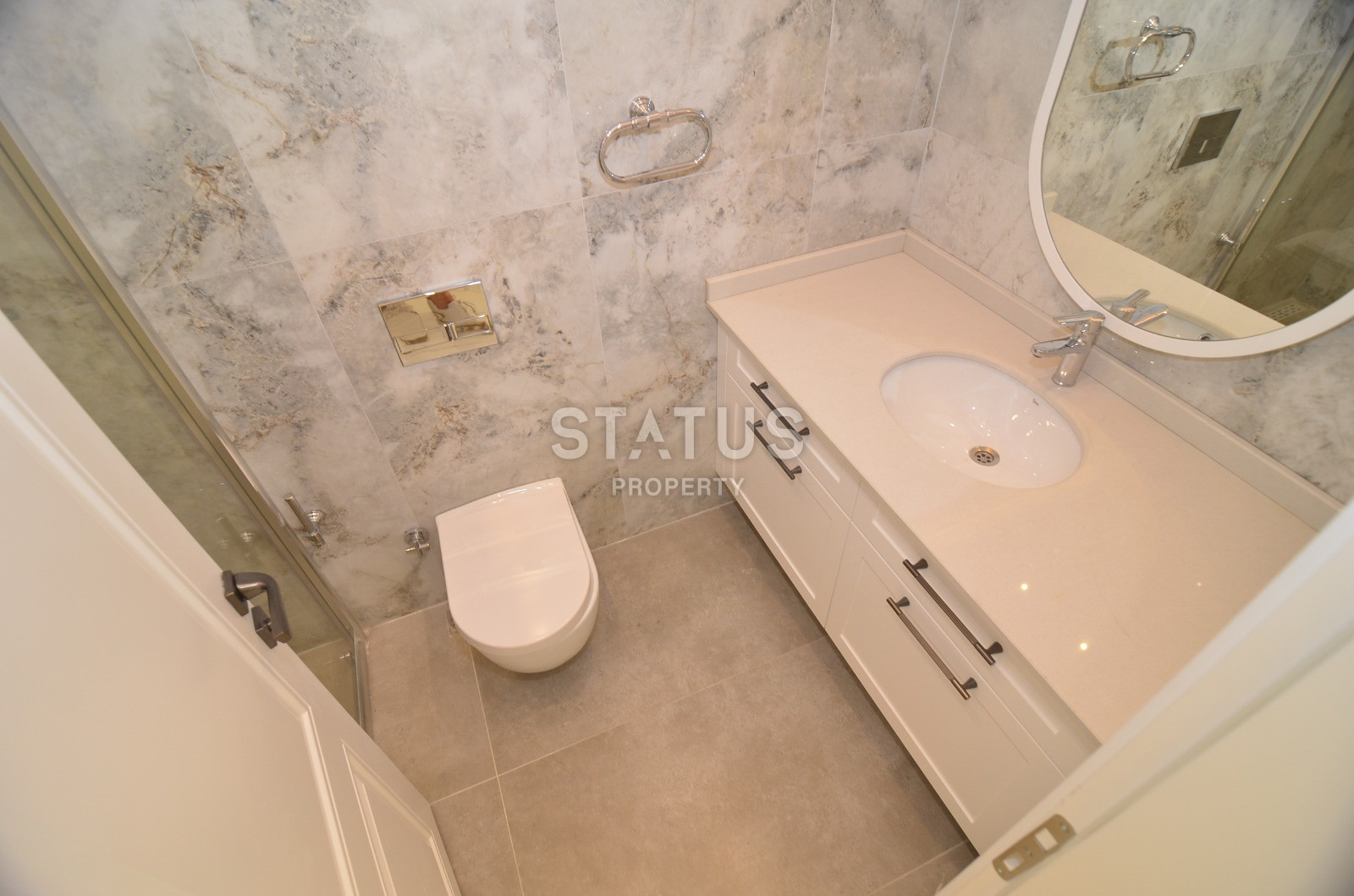 Просторная вилла 4+1 с собственным бассейном, сауной, джакузи и лифтом в районе Тепе, 390м.кв фото 16