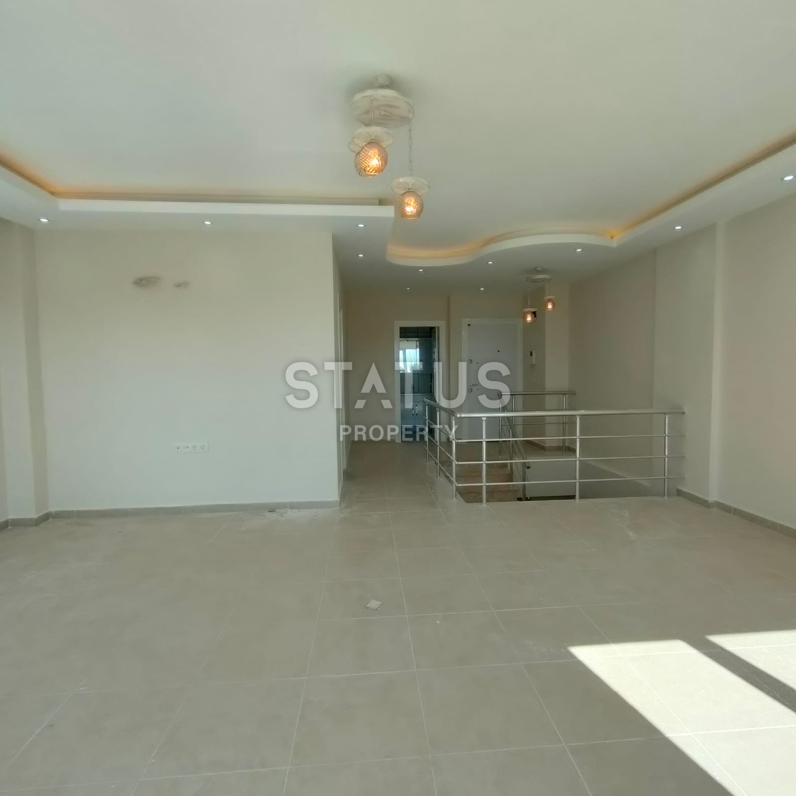 Garden dublex in Kestel with sea view, separate kitchen, 130m2 фото 14