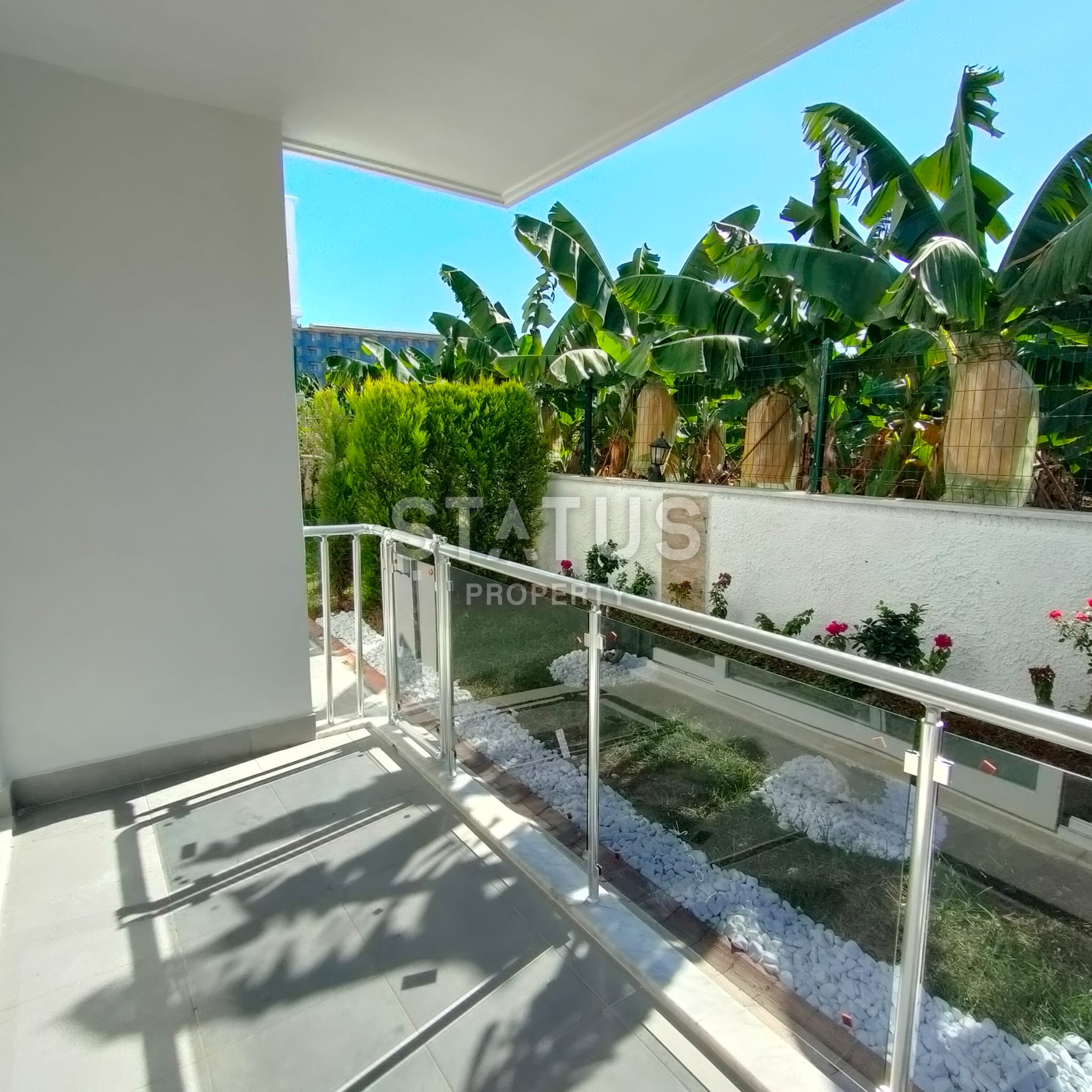 Garden dublex in Kestel with sea view, separate kitchen, 130m2 фото 28