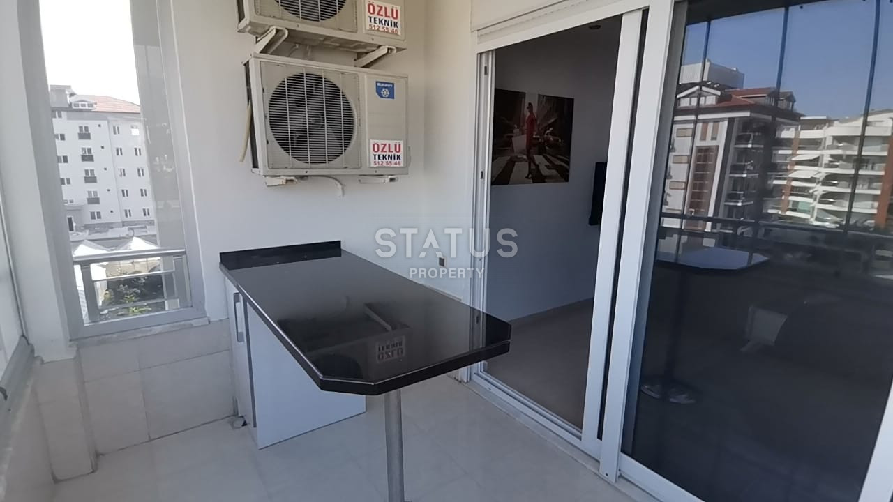 Cozy and spacious 1+1 in Kestel with a view of the sea and mountains, 70m2 фото 3