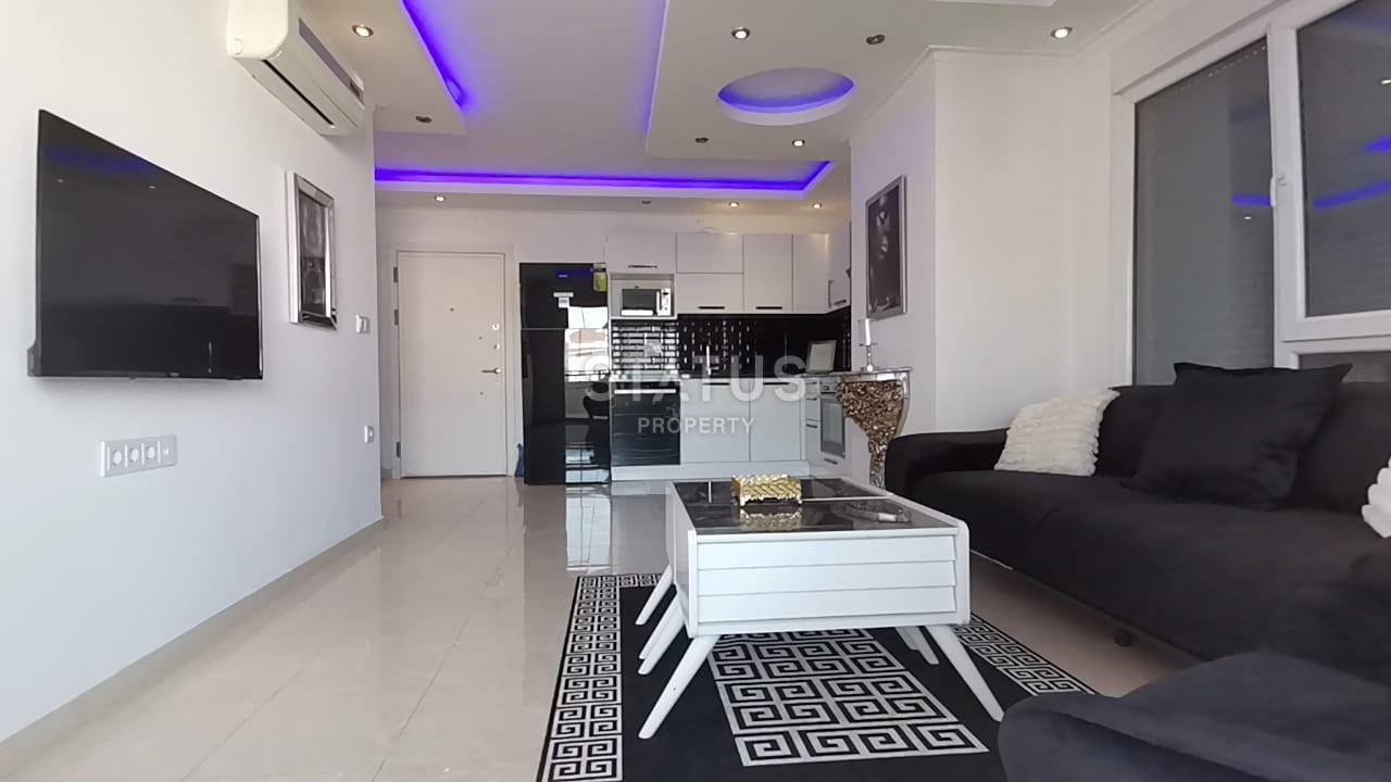 Cozy and spacious 1+1 in Kestel with a view of the sea and mountains, 70m2 фото 4