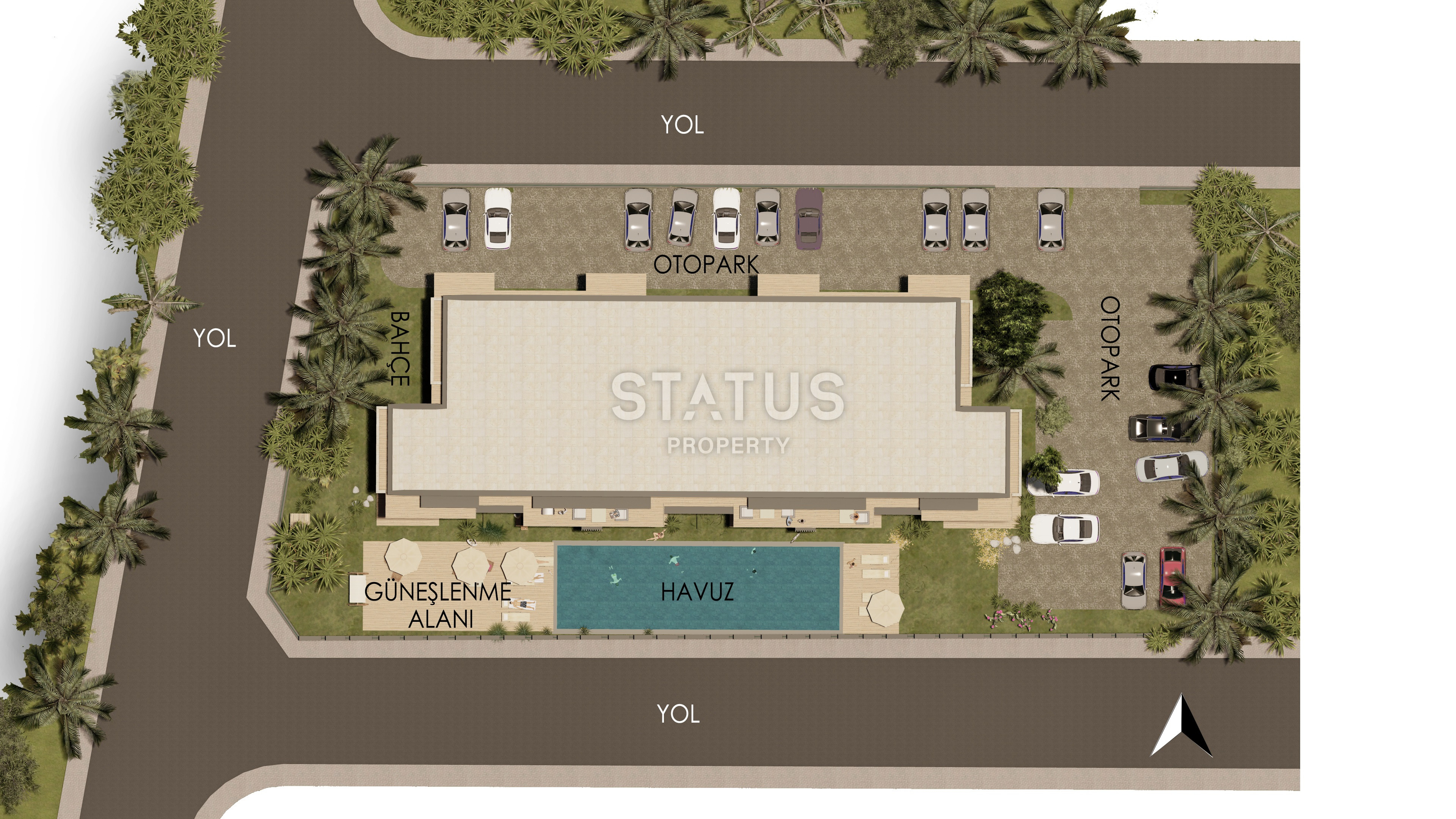 Новый проект с уникальной локацией в Газипаша, квартиры от 54 до 108 м2. фото 4