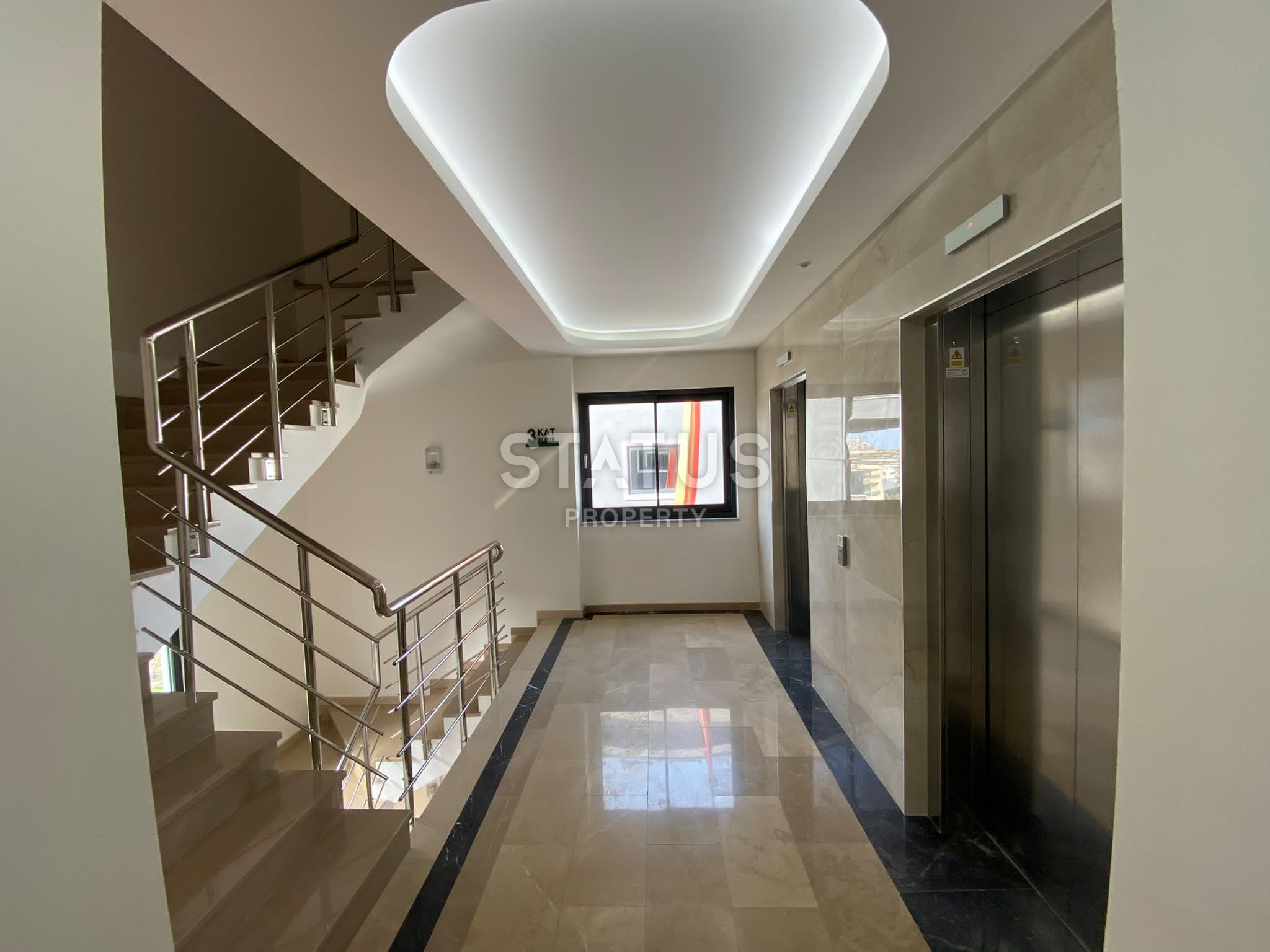 Два недорогих дублекса 2+1 в районе Оба в новом комплексе, очень удобная локация! фото 6