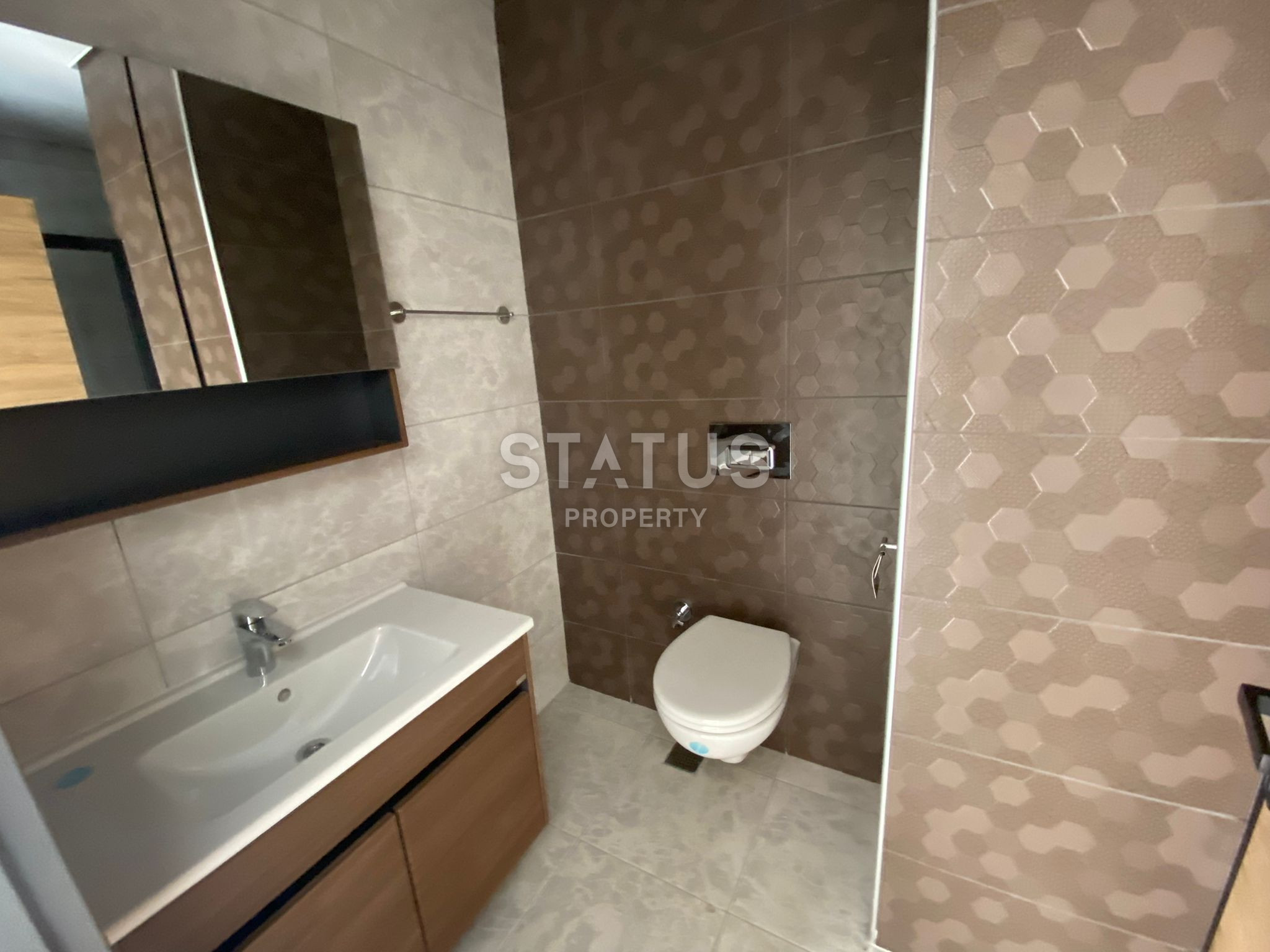 Два недорогих дублекса 2+1 в районе Оба в новом комплексе, очень удобная локация! фото 12