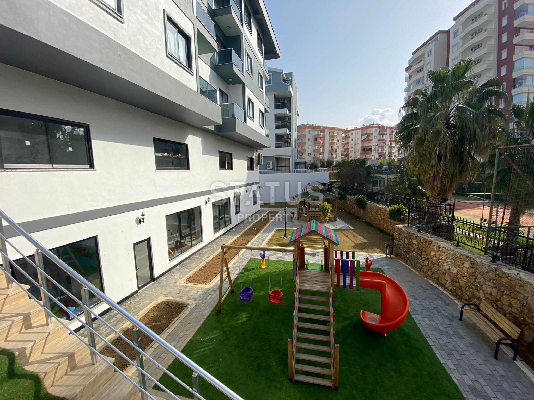 Два недорогих дублекса 2+1 в районе Оба в новом комплексе, очень удобная локация! фото 28