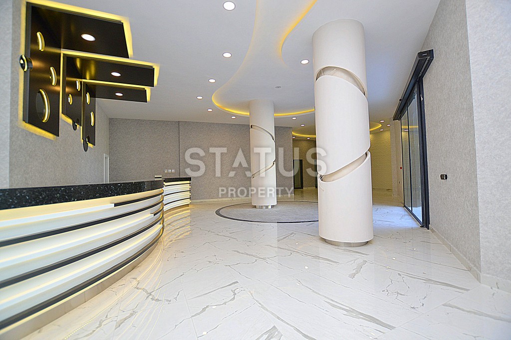 Новые трехкомнатные апартаменты в комплексе с инфраструктурой в Махмутларе, 110 м2. фото 13