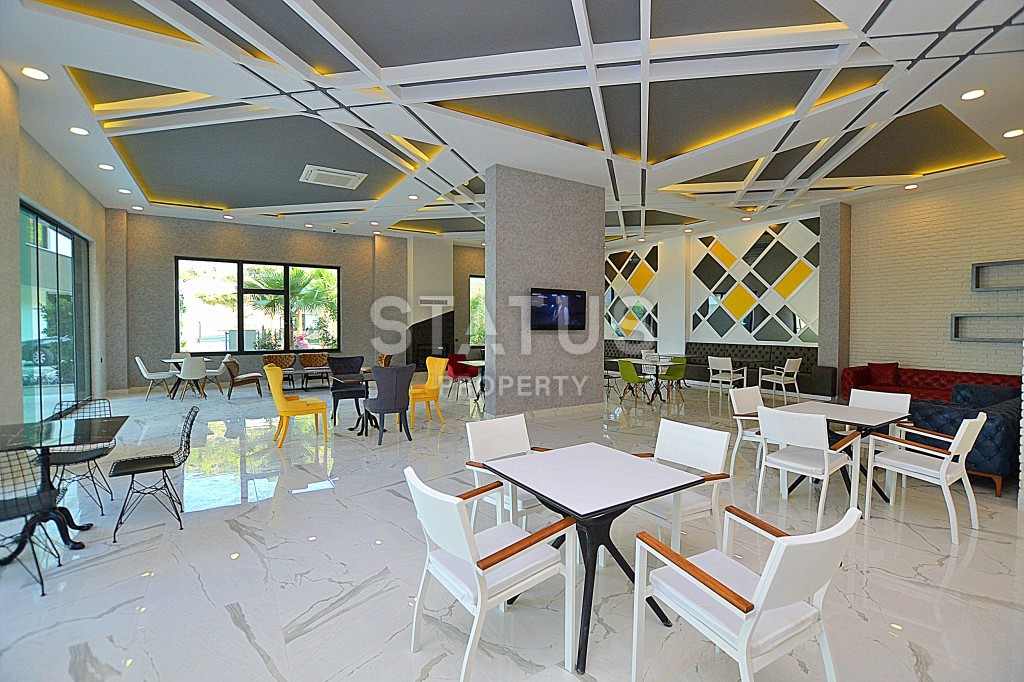 Новые трехкомнатные апартаменты в комплексе с инфраструктурой в Махмутларе, 110 м2. фото 14