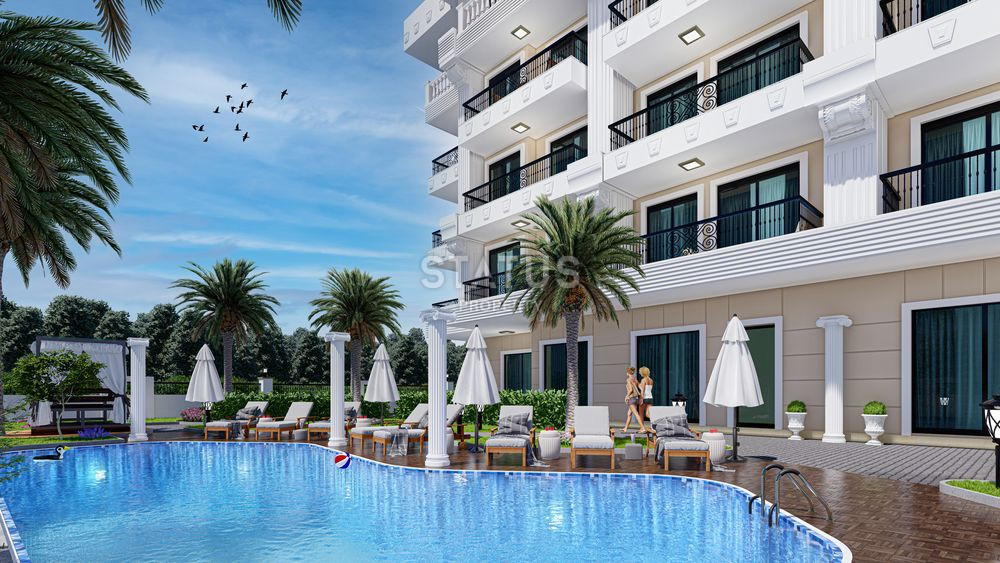 Проект с уникальной локацией в 350 метрах от моря в Кестеле. Квартиры от 50 кв.м. фото 21