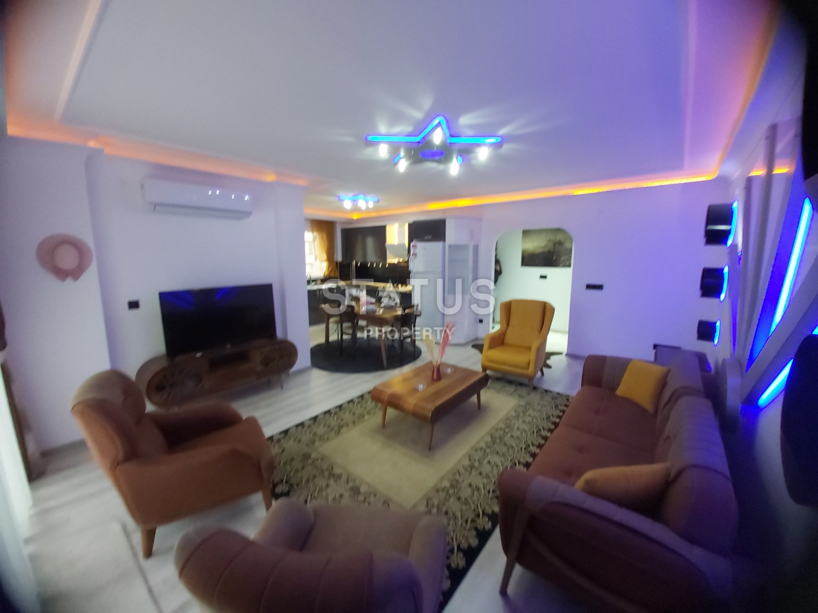 Квартира 2+1 с мебелью и рядом с морем, 120 м2 фото 3