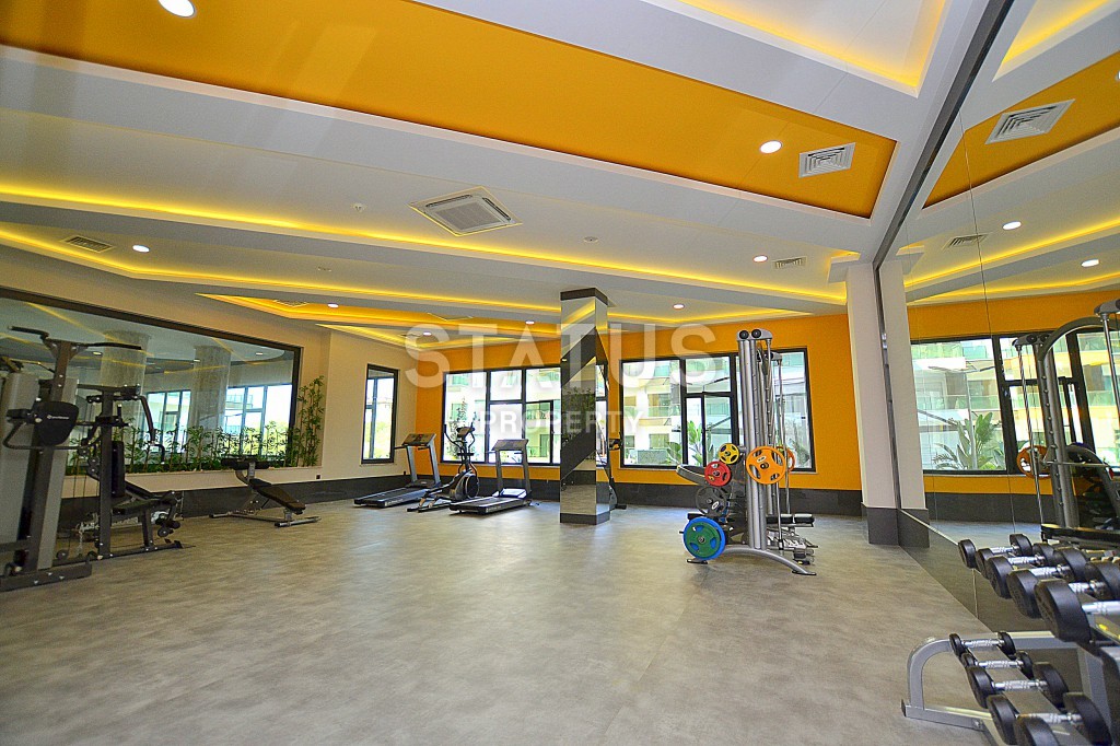 Новые трехкомнатные апартаменты в комплексе с инфраструктурой в Махмутларе, 110 м2. фото 19