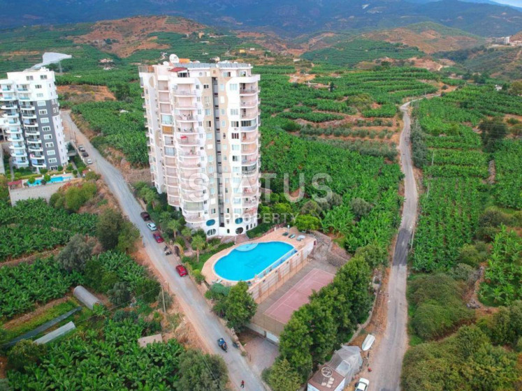 Меблированная квартира 2+1 с видом на море и горы в Махмутларе,120 м2. фото 1