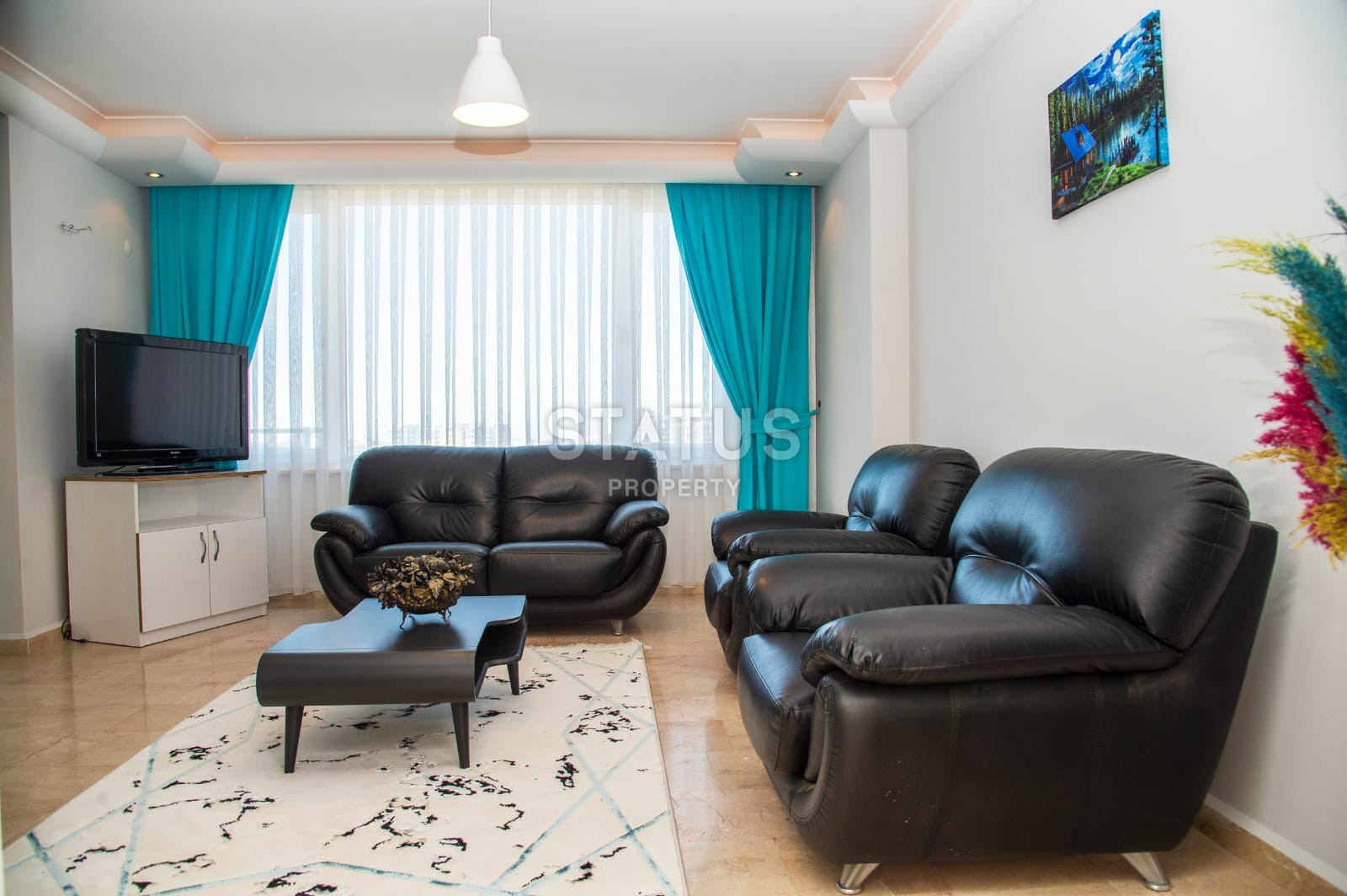 Меблированная квартира 2+1 с видом на море и горы в Махмутларе,120 м2. фото 3