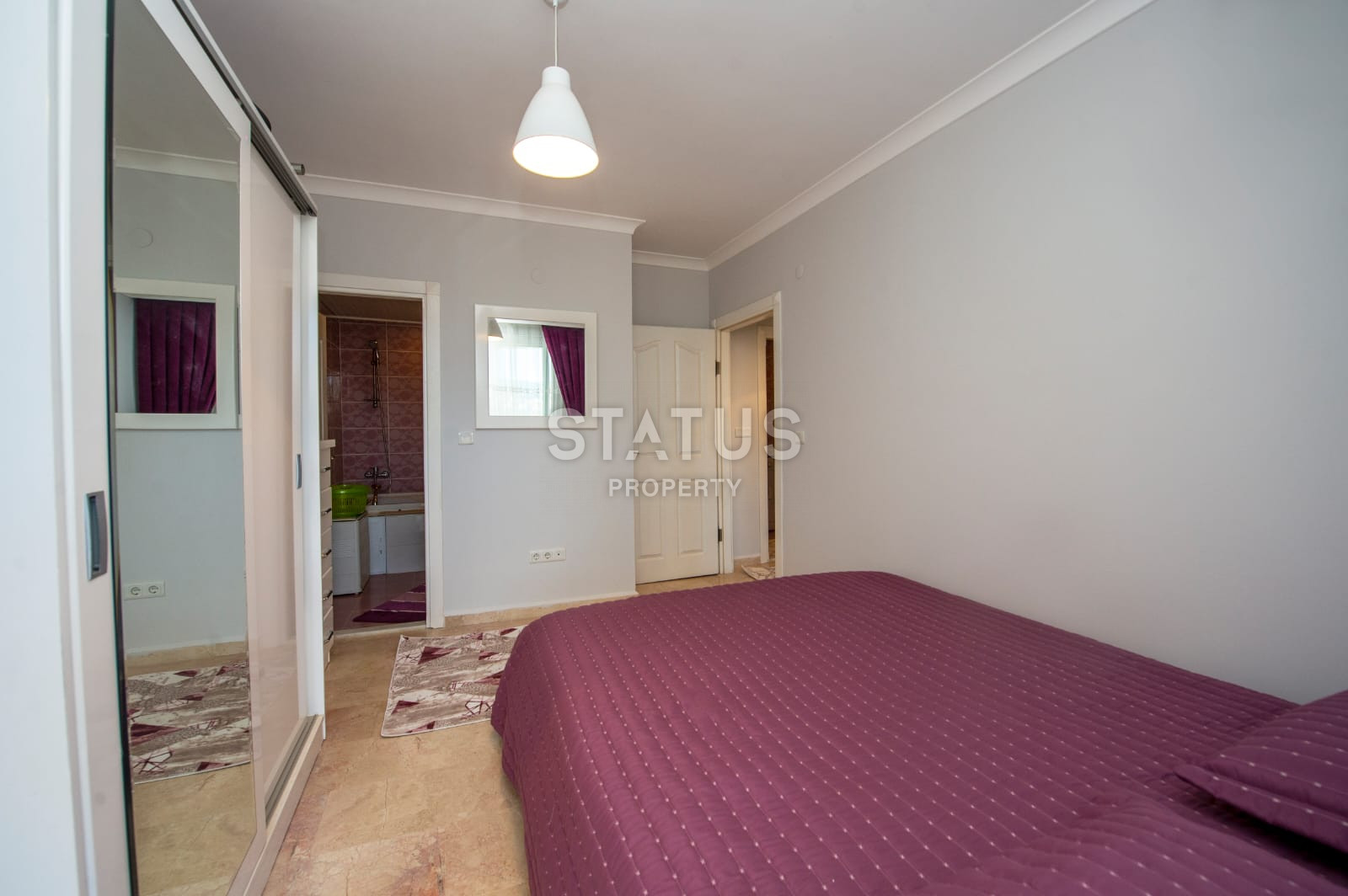 Меблированная квартира 2+1 с видом на море и горы в Махмутларе,120 м2. фото 5