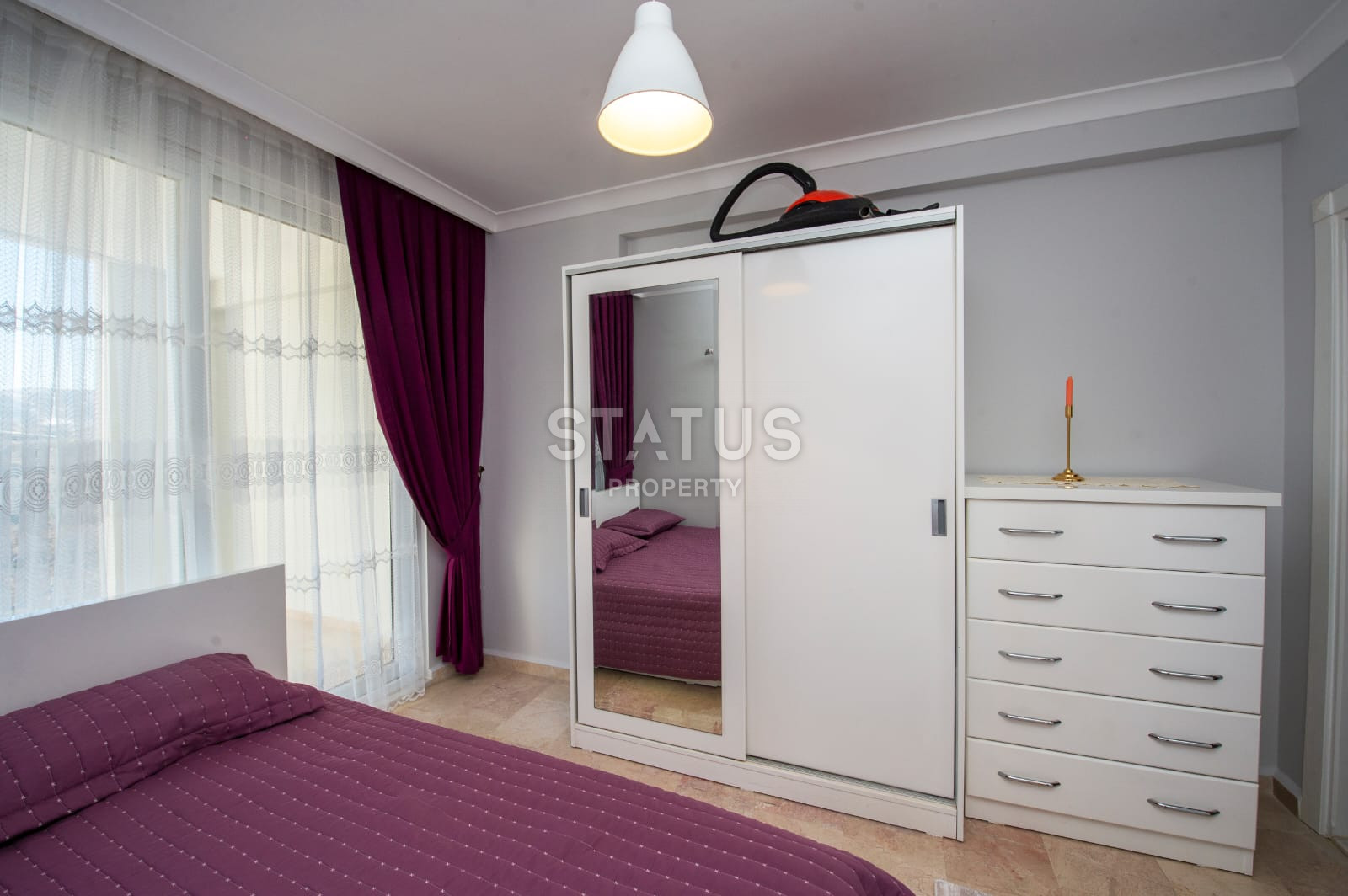 Меблированная квартира 2+1 с видом на море и горы в Махмутларе,120 м2. фото 6