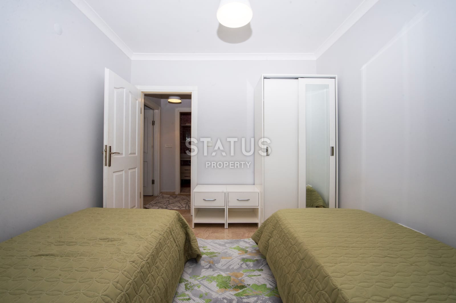 Меблированная квартира 2+1 с видом на море и горы в Махмутларе,120 м2. фото 8