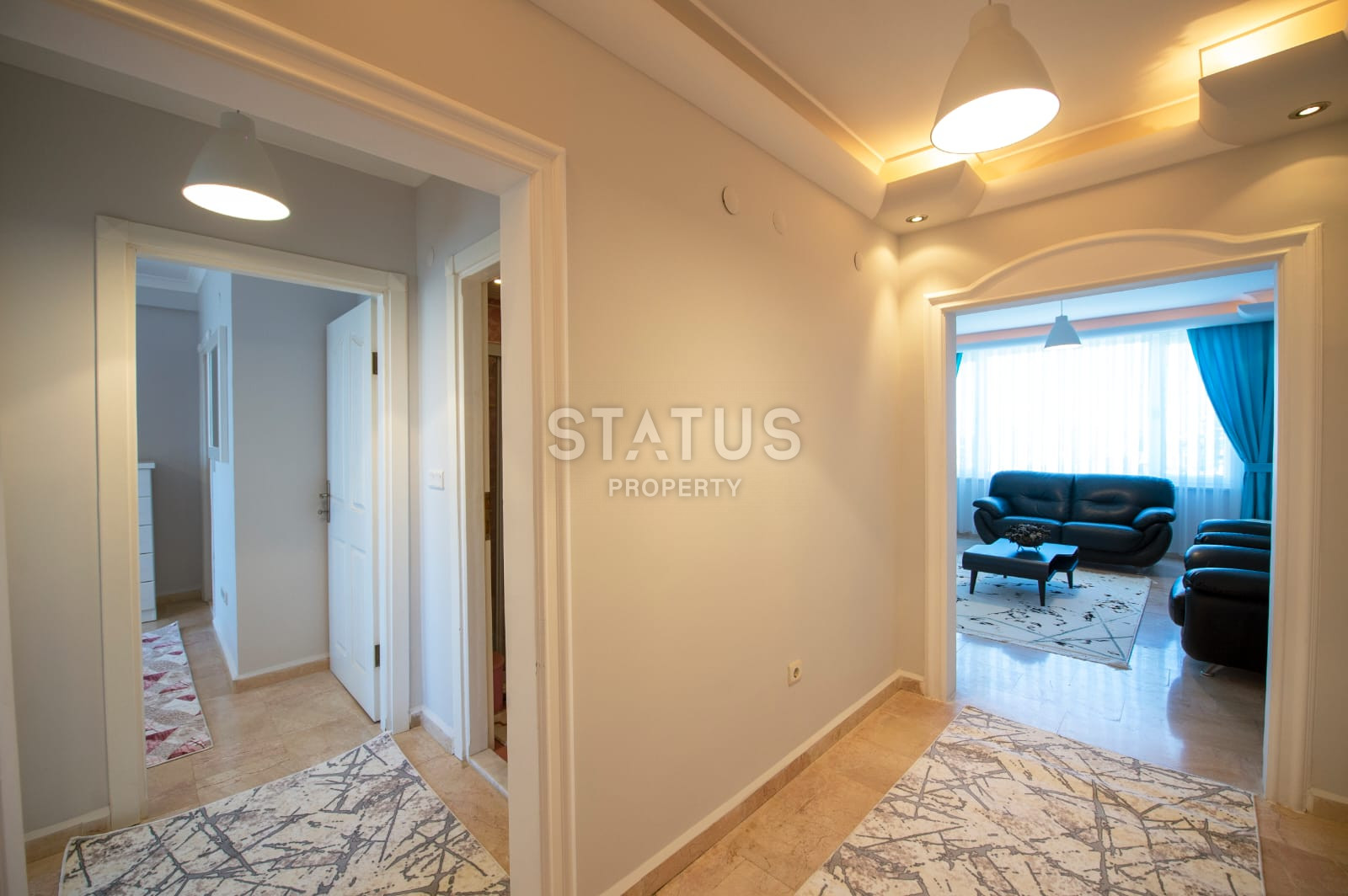 Меблированная квартира 2+1 с видом на море и горы в Махмутларе,120 м2. фото 10