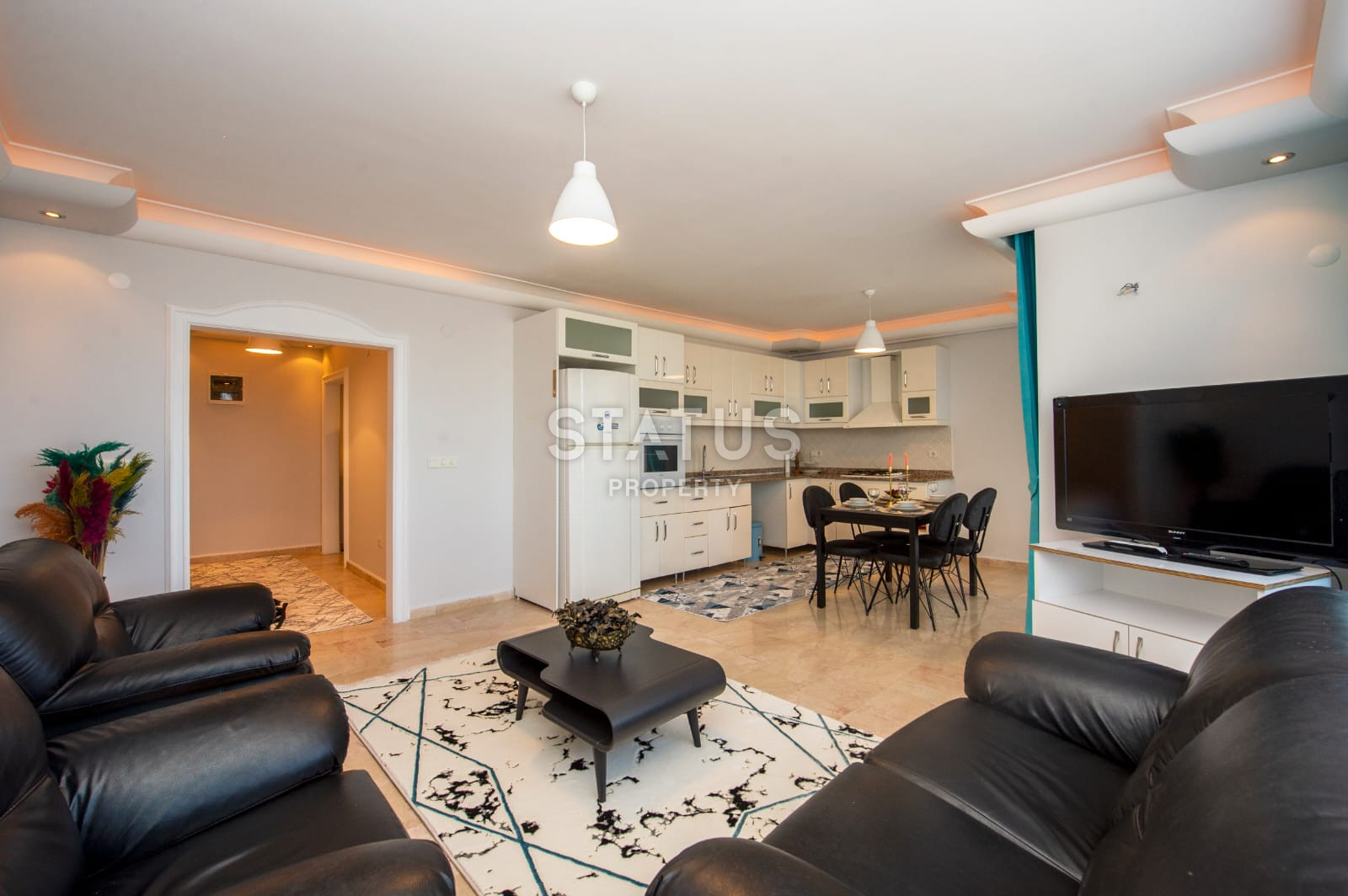 Меблированная квартира 2+1 с видом на море и горы в Махмутларе,120 м2. фото 14