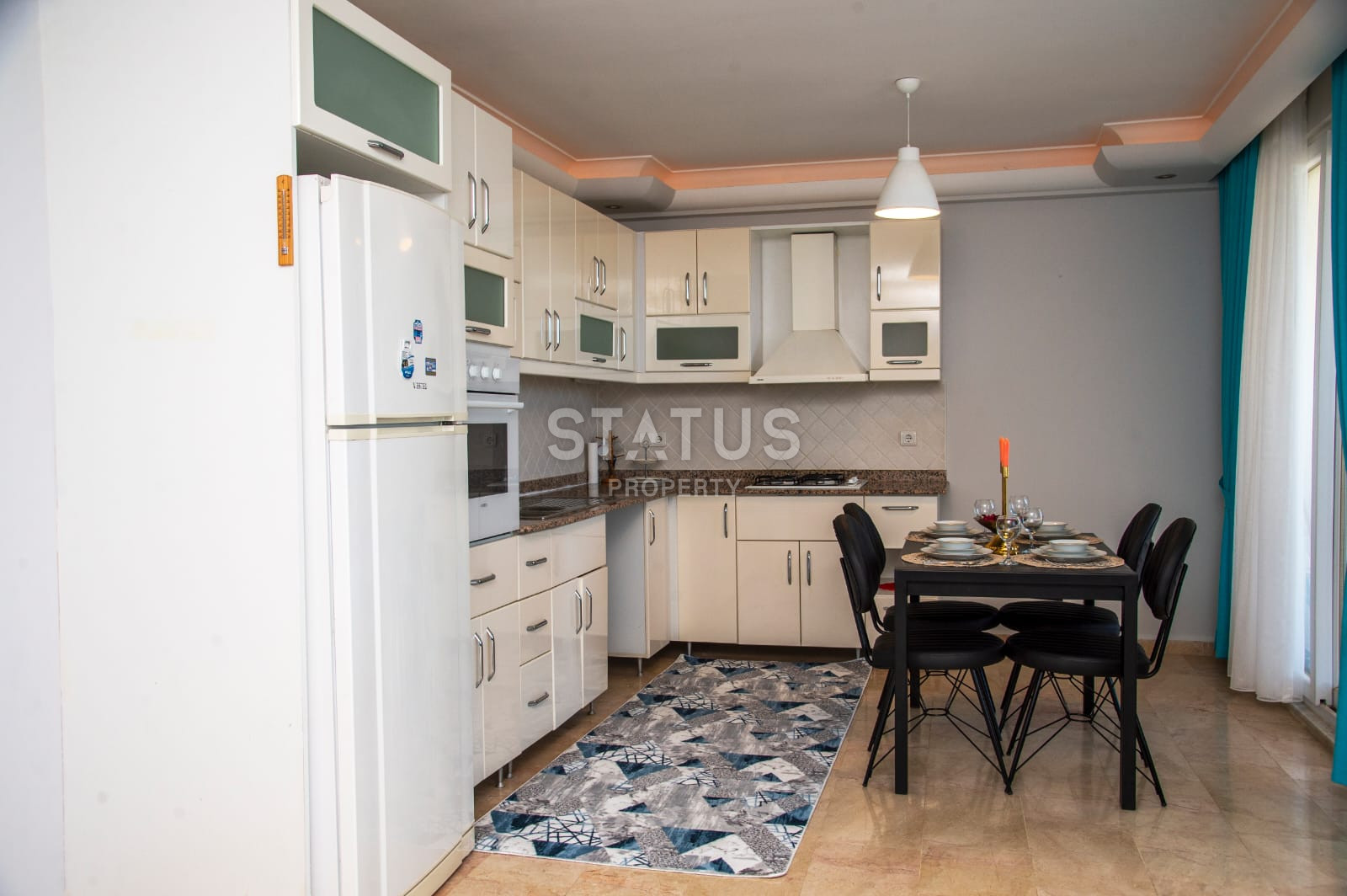 Меблированная квартира 2+1 с видом на море и горы в Махмутларе,120 м2. фото 20