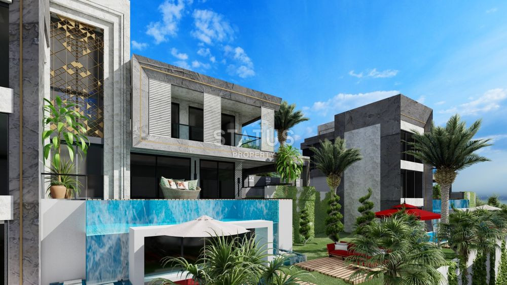 Luxury villa project under construction in Kargicak area, 524 – 677 m2 фото 7