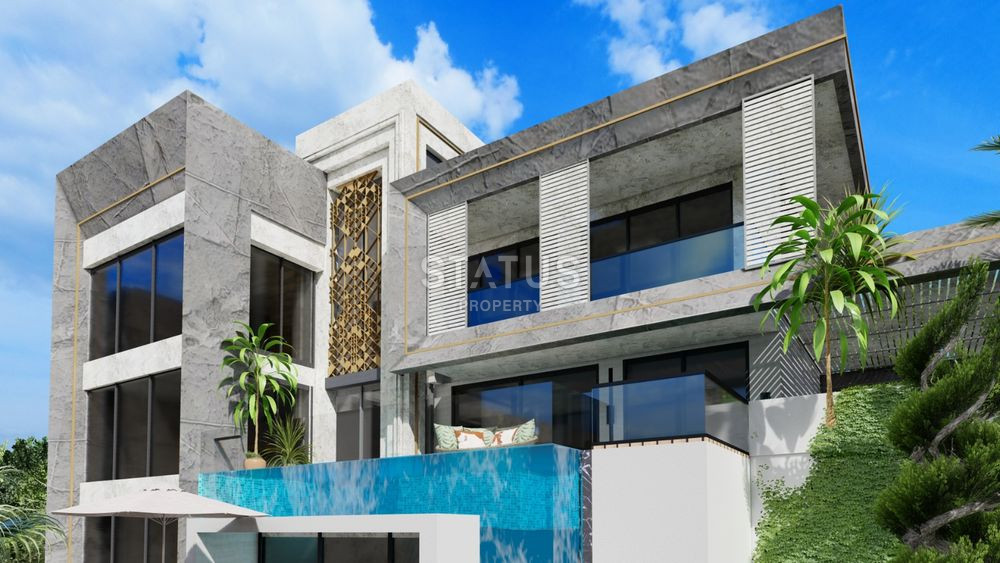 Luxury villa project under construction in Kargicak area, 524 – 677 m2 фото 16