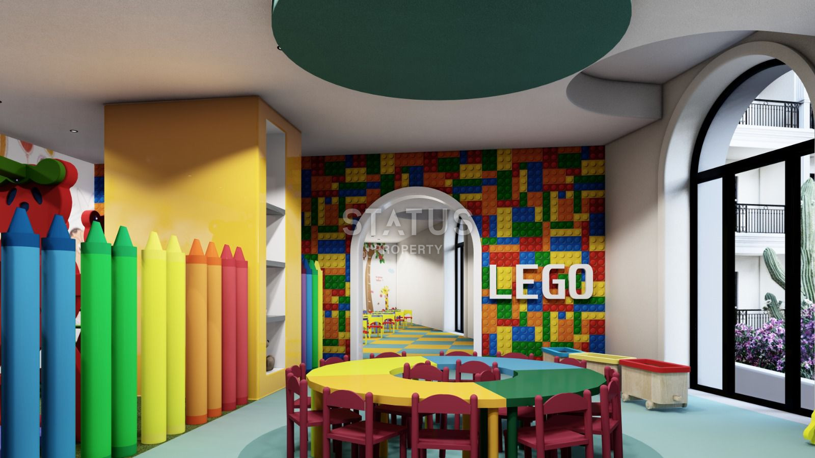 Project in the Oba area with layouts 3+1, 4+1, 6+1 and 7+1 with a separate kitchen and dressing rooms, from 120 sq.m. фото 3