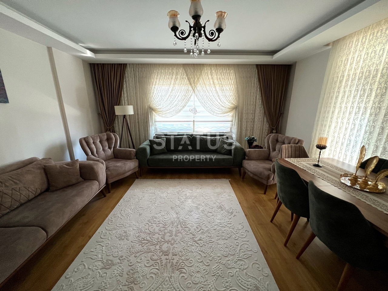 Меблированная квартира 3+1 в центральной части Алании, 145 м2 фото 1