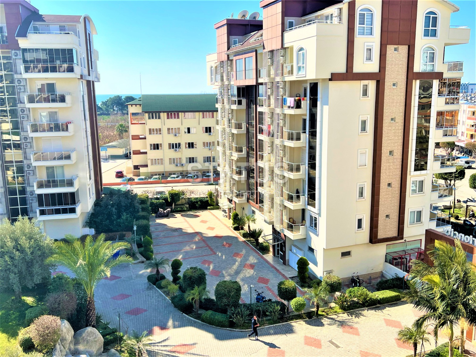 Светлая квартира 2+1 с видом на море в Авсалларе, 100 м2. фото 2
