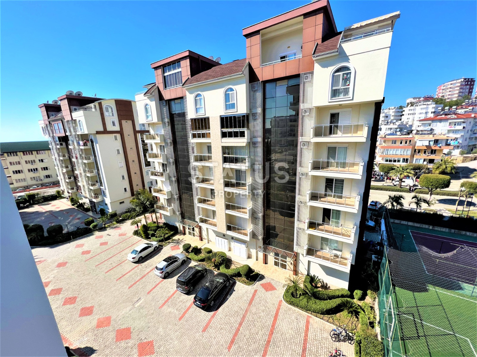 Светлая квартира 2+1 с видом на море в Авсалларе, 100 м2. фото 4