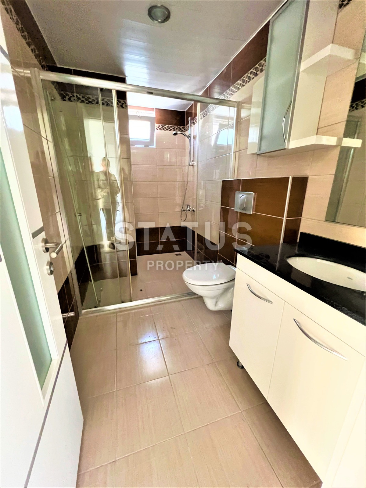 Светлая квартира 2+1 с видом на море в Авсалларе, 100 м2. фото 17