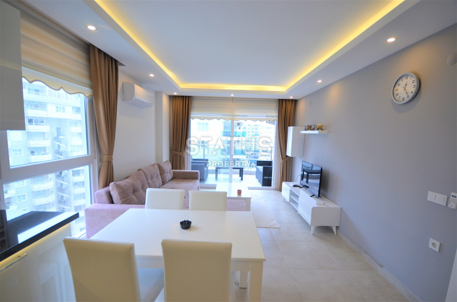 Меблированная квартира 1+1 в комплексе с инфраструктурой, в русскоязычном районе Махмутлар, 65м кв. фото 3