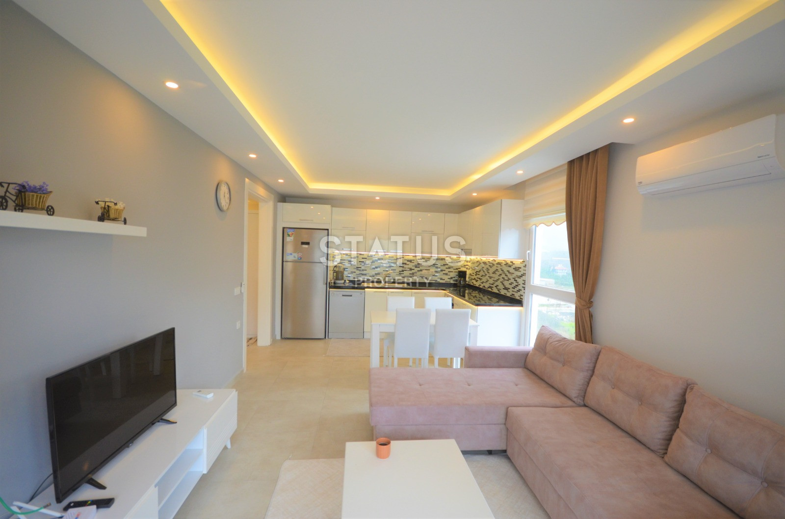 Меблированная квартира 1+1 в комплексе с инфраструктурой, в русскоязычном районе Махмутлар, 65м кв. фото 11