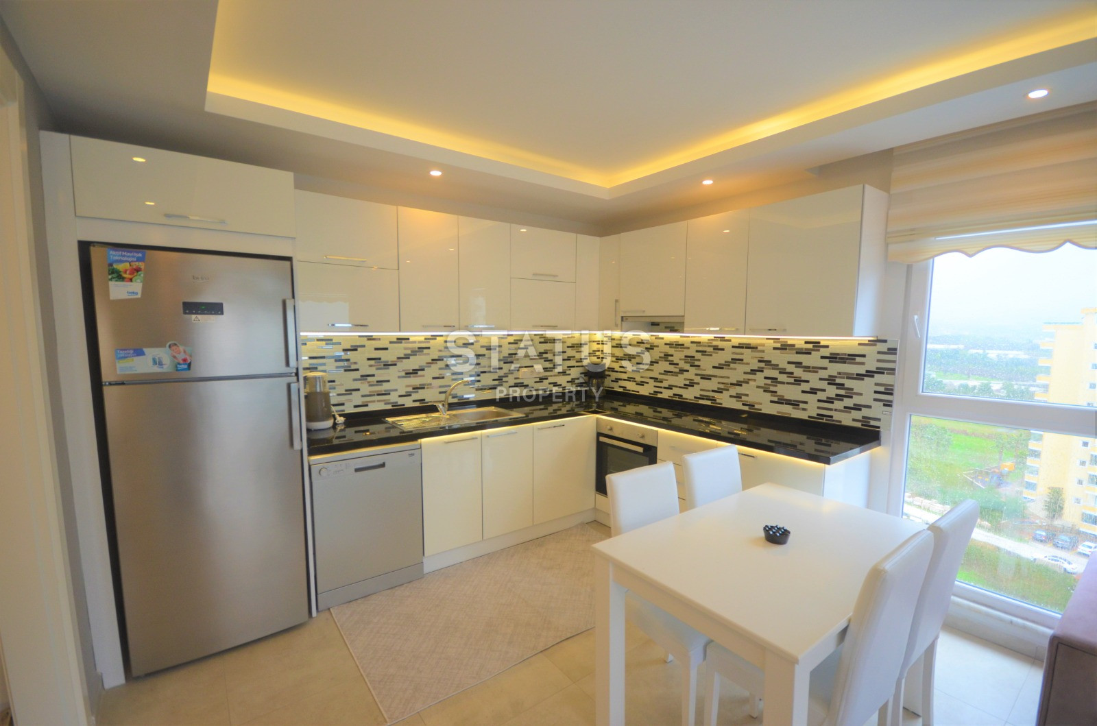 Меблированная квартира 1+1 в комплексе с инфраструктурой, в русскоязычном районе Махмутлар, 65м кв. фото 12