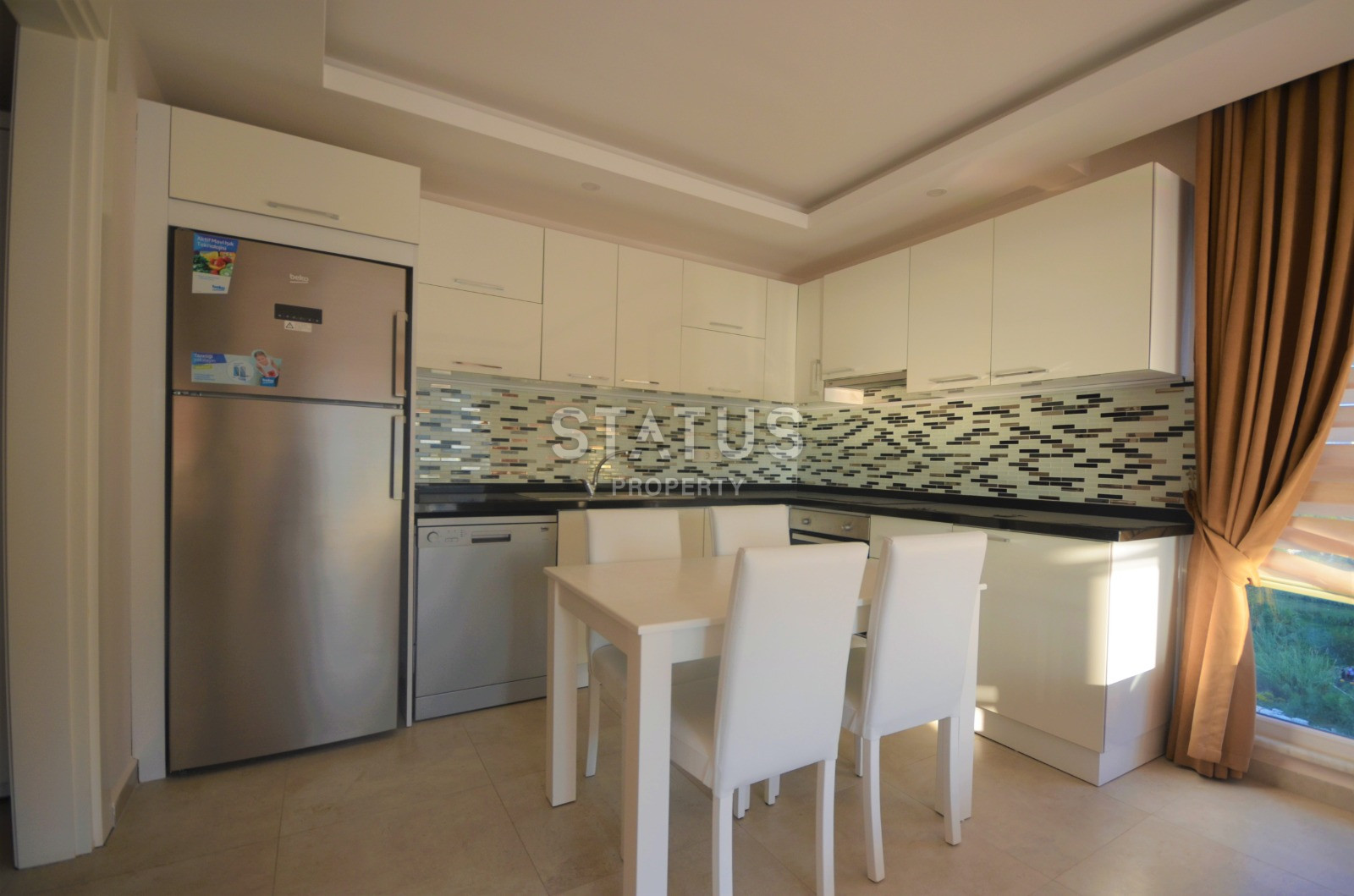 Меблированная квартира 1+1 в комплексе с инфраструктурой, в русскоязычном районе Махмутлар, 65м кв. фото 14