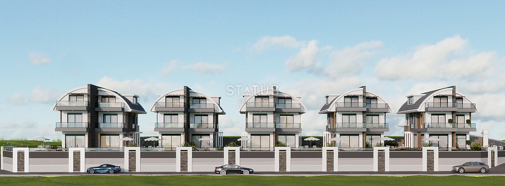 Villas 4+1 under construction 700 meters from the sea. Private pool and garden for each villa! фото 3