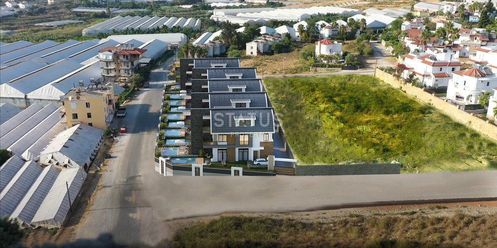 Villas 4+1 under construction 700 meters from the sea. Private pool and garden for each villa! фото 6