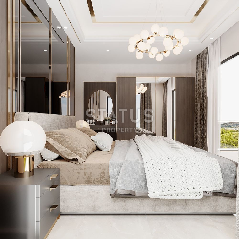 Villas 4+1 under construction 700 meters from the sea. Private pool and garden for each villa! фото 10