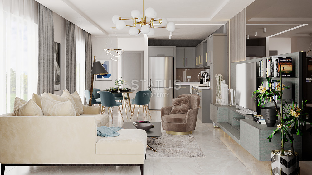 Villas 4+1 under construction 700 meters from the sea. Private pool and garden for each villa! фото 11